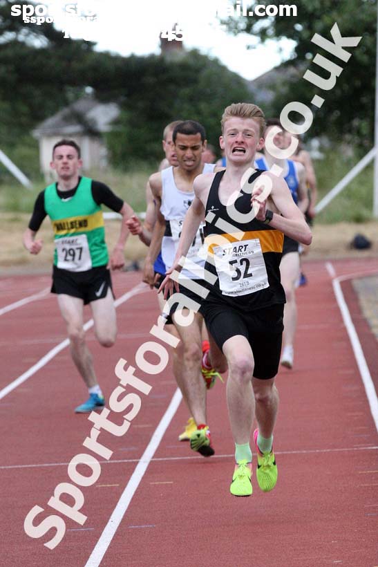 Stan Long Mile Trophy, 2018 North Eastern Grand Prix, Monkton Stadium, Jarrow. Photo: David T. Hewitson/Sports for All Pics